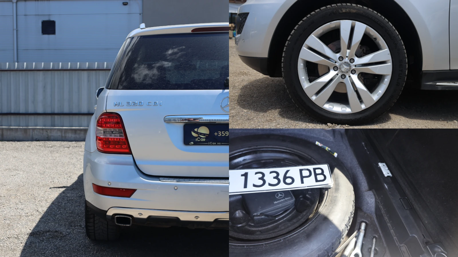 Mercedes-Benz ML 320 d 4M AIR Leder Schiebedach SzH PDC 20Zoll iCarbg