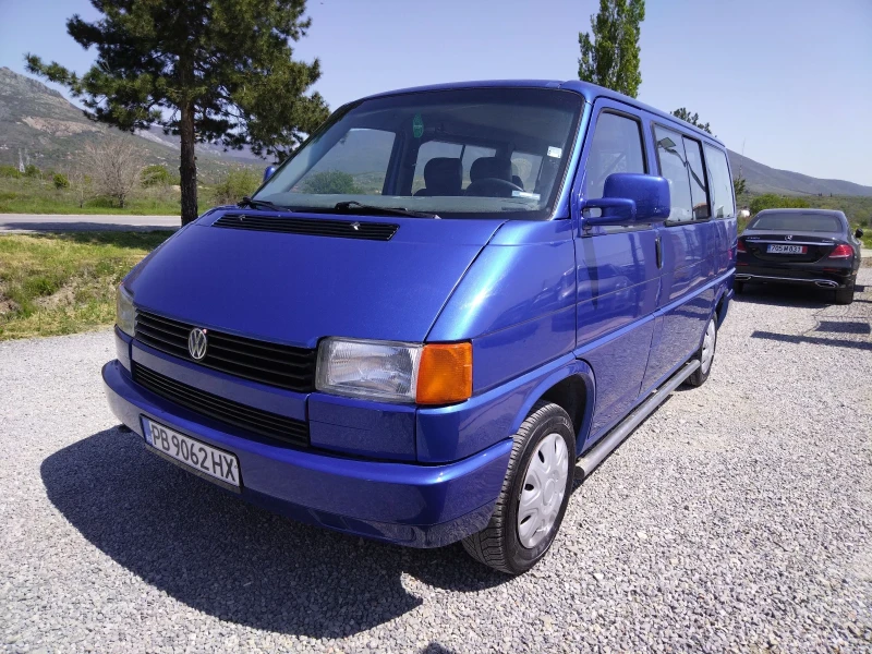 VW Transporter Caravelle, бензин газ, 9 места. 