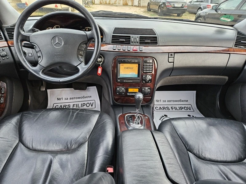 Mercedes-Benz S 430 4.3 i, снимка 9 - Автомобили и джипове - 47048196