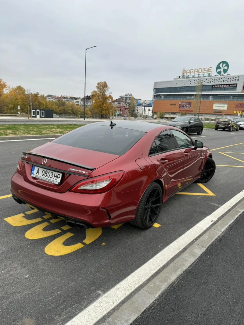 Mercedes-Benz CLS 63 AMG S 4 MATIC ПЕРФЕКТЕН БЕЗ БАРТЕР!, снимка 6 - Автомобили и джипове - 47913213