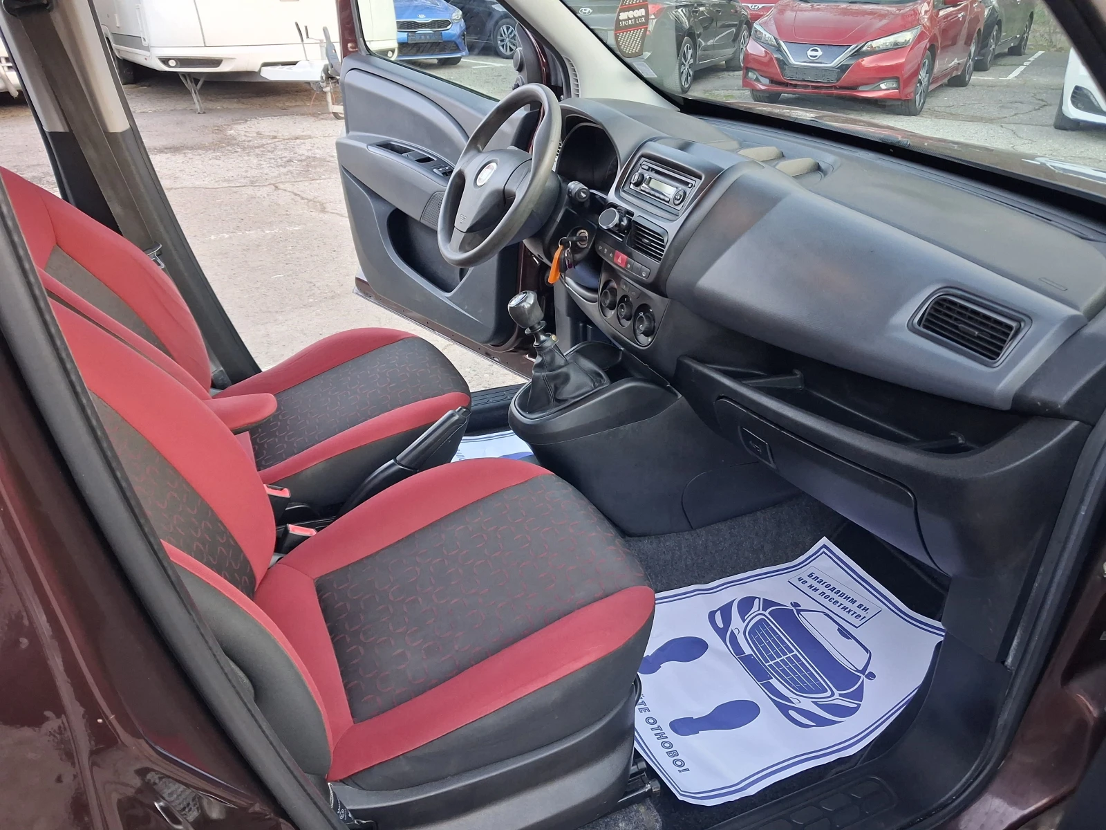 Fiat Doblo 1.4i* Пътничеси* ЕВРО 5* Холандия, снимка 10 - Автомобили и джипове - 53834347