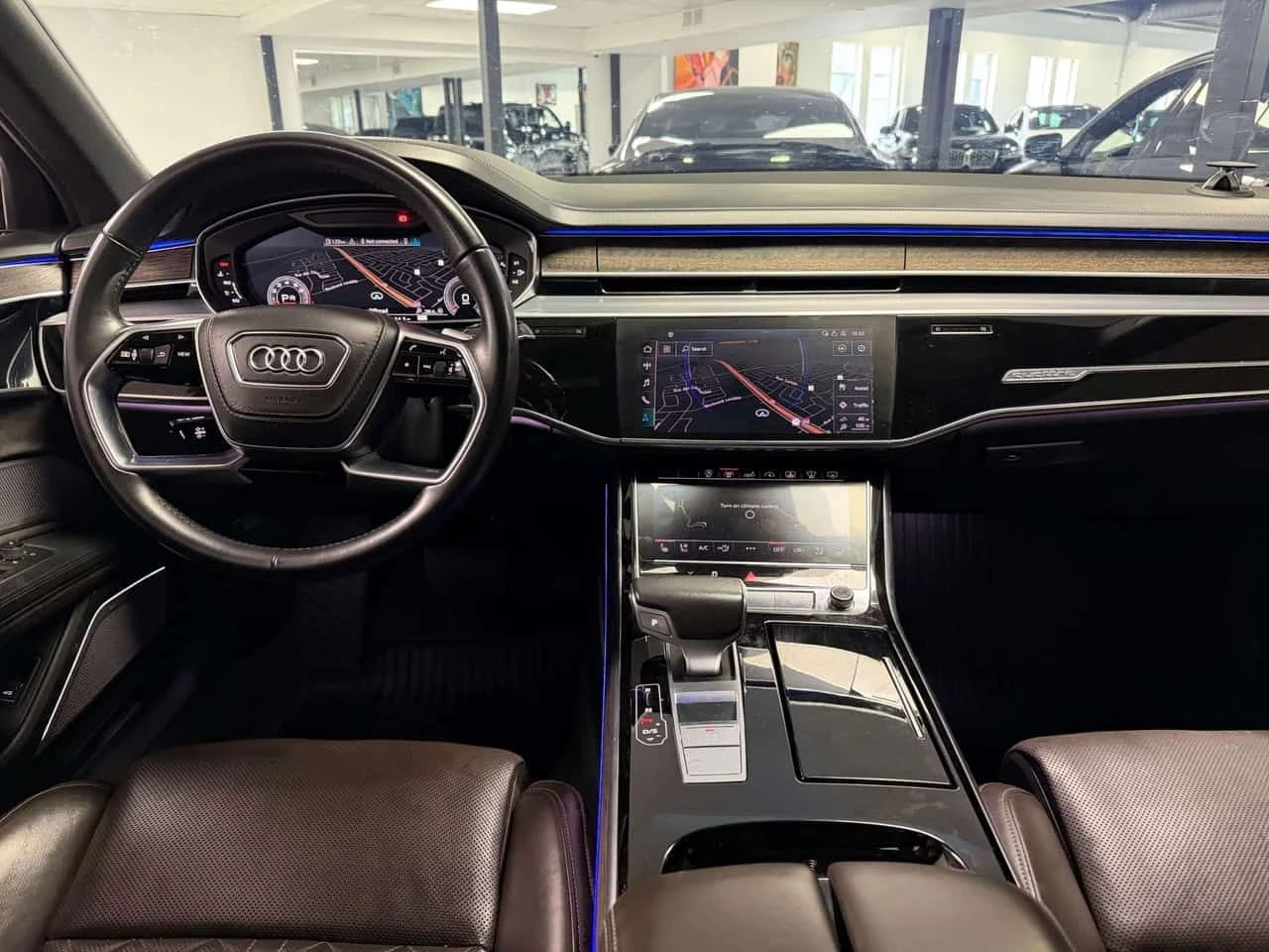 Audi A8 * quattro L * CARFAX * ��� ������������ ������ | Mobile.bg � ����������� 12