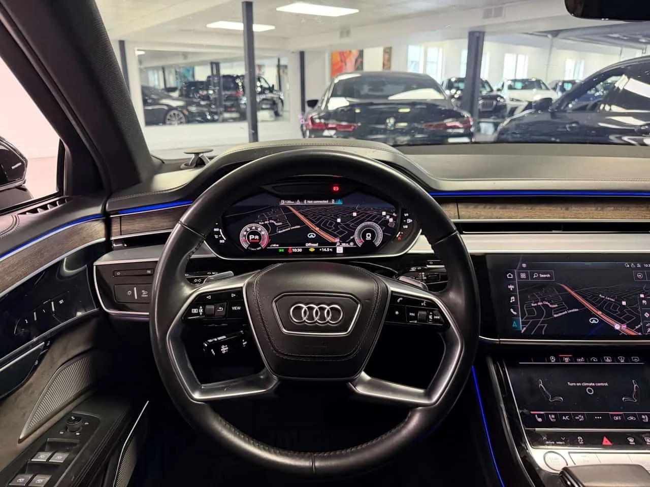 Audi A8 * quattro L * CARFAX * ��� ������������ ������ | Mobile.bg � ����������� 13