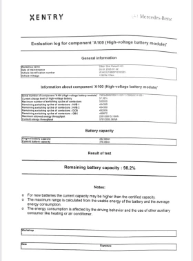 Mercedes-Benz EQE Сертификат за SoH - 43440 € / 84961.26 лв. - 30337111 2