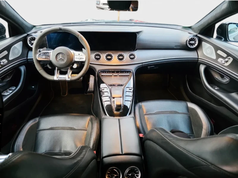 Mercedes-Benz AMG GT 63 S AMG * Magno Black* Burmester* Подгрев* , снимка 7 - Автомобили и джипове - 52743803