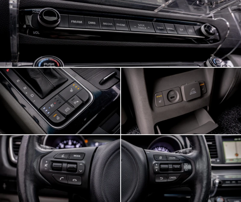 Kia Carnival 2.2CRDI-4WD-ПЕРФЕКТНА-6М.ГАР.РЕАЛНИ КМ., снимка 15 - Автомобили и джипове - 53244573