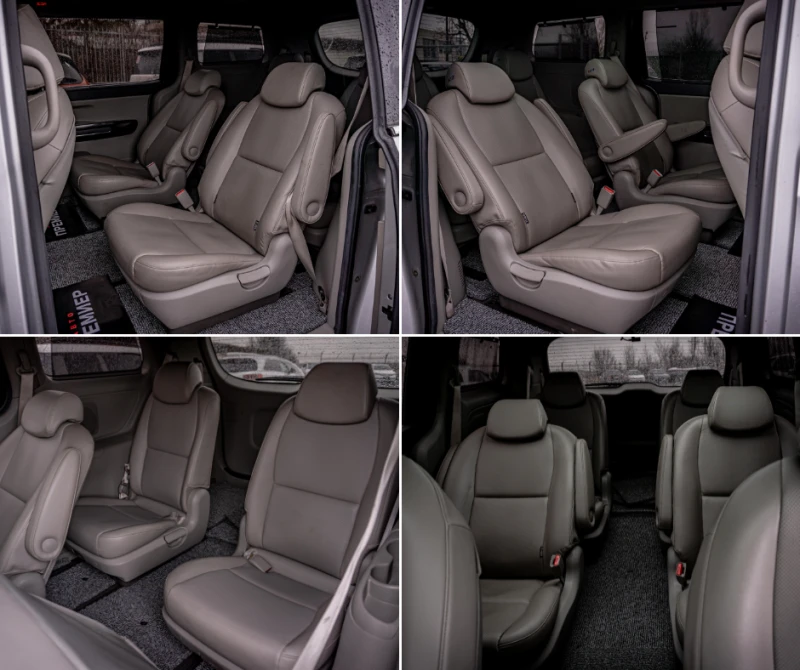 Kia Carnival 2.2CRDI-4WD-ПЕРФЕКТНА-6М.ГАР.РЕАЛНИ КМ., снимка 13 - Автомобили и джипове - 53244573