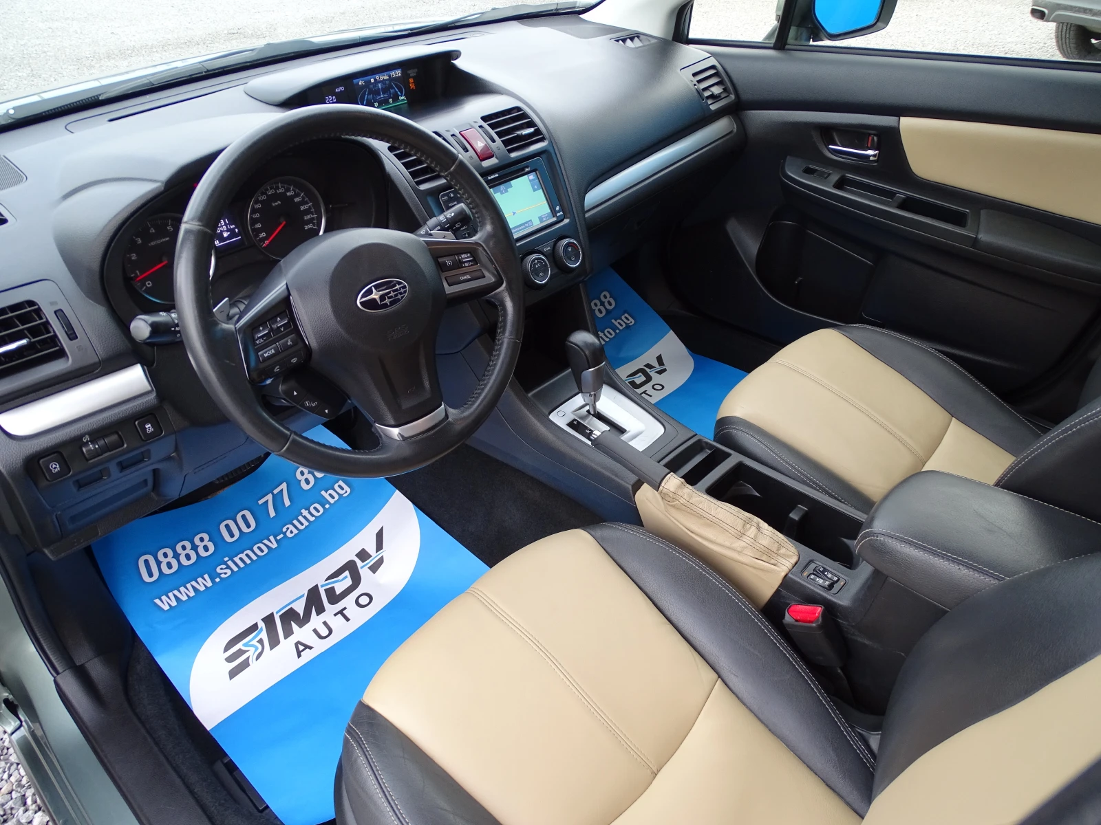 Subaru XV 2.0i 4X4 АВТОМАТИК НАВИГАЦИЯ КОЖА ШИБЕДАХ SWISS - изображение 5