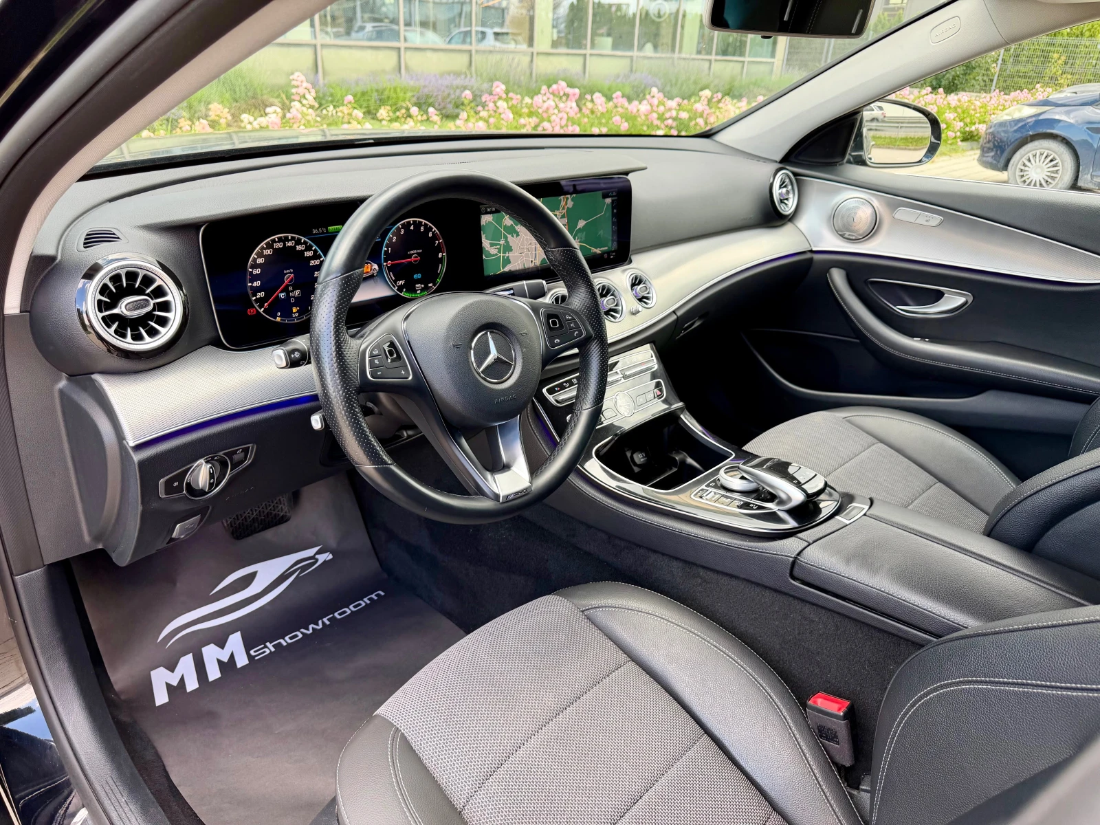 Mercedes-Benz E 350 AMG-PLUG-IN-BURMASTER-КАМЕРA-WIDESCREEN-ПОДГРЕВ, снимка 9 - Автомобили и джипове - 54977489
