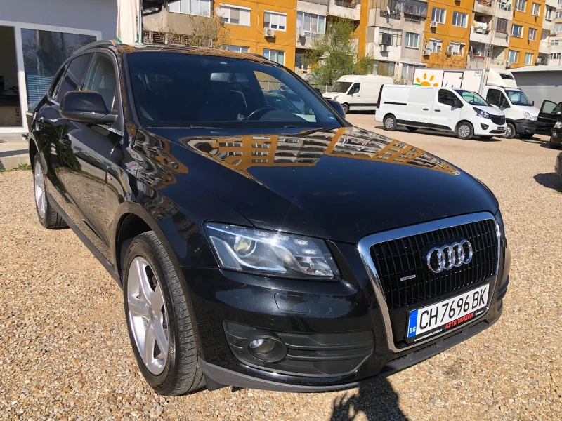 Audi Q5 S-Line-QUATTRO-2.0 TDI/BI-KSENON-NAVI-ОБСЛУЖЕНА, снимка 3 - Автомобили и джипове - 49575877