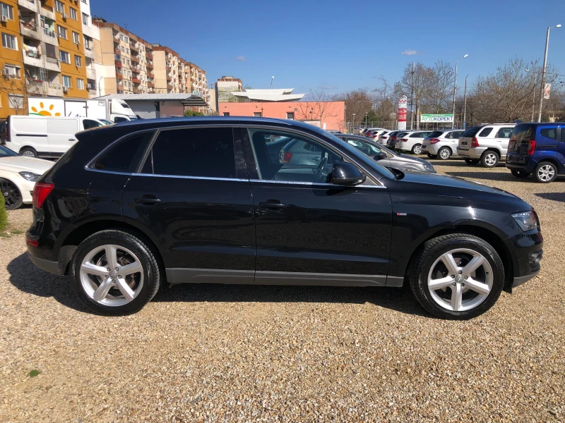 Audi Q5 S-Line-QUATTRO-2.0 TDI/BI-KSENON-NAVI-ОБСЛУЖЕНА, снимка 4 - Автомобили и джипове - 49575877