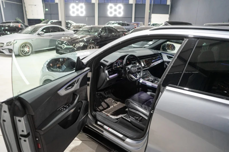 Audi SQ8 4.0D QUATTRO MATRIX B&O MEGA FULL ЛИЗИНГ 100%, снимка 10 - Автомобили и джипове - 52462438