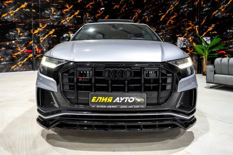 Audi SQ8 4.0D QUATTRO MATRIX B&O MEGA FULL ЛИЗИНГ 100%, снимка 3 - Автомобили и джипове - 52462438
