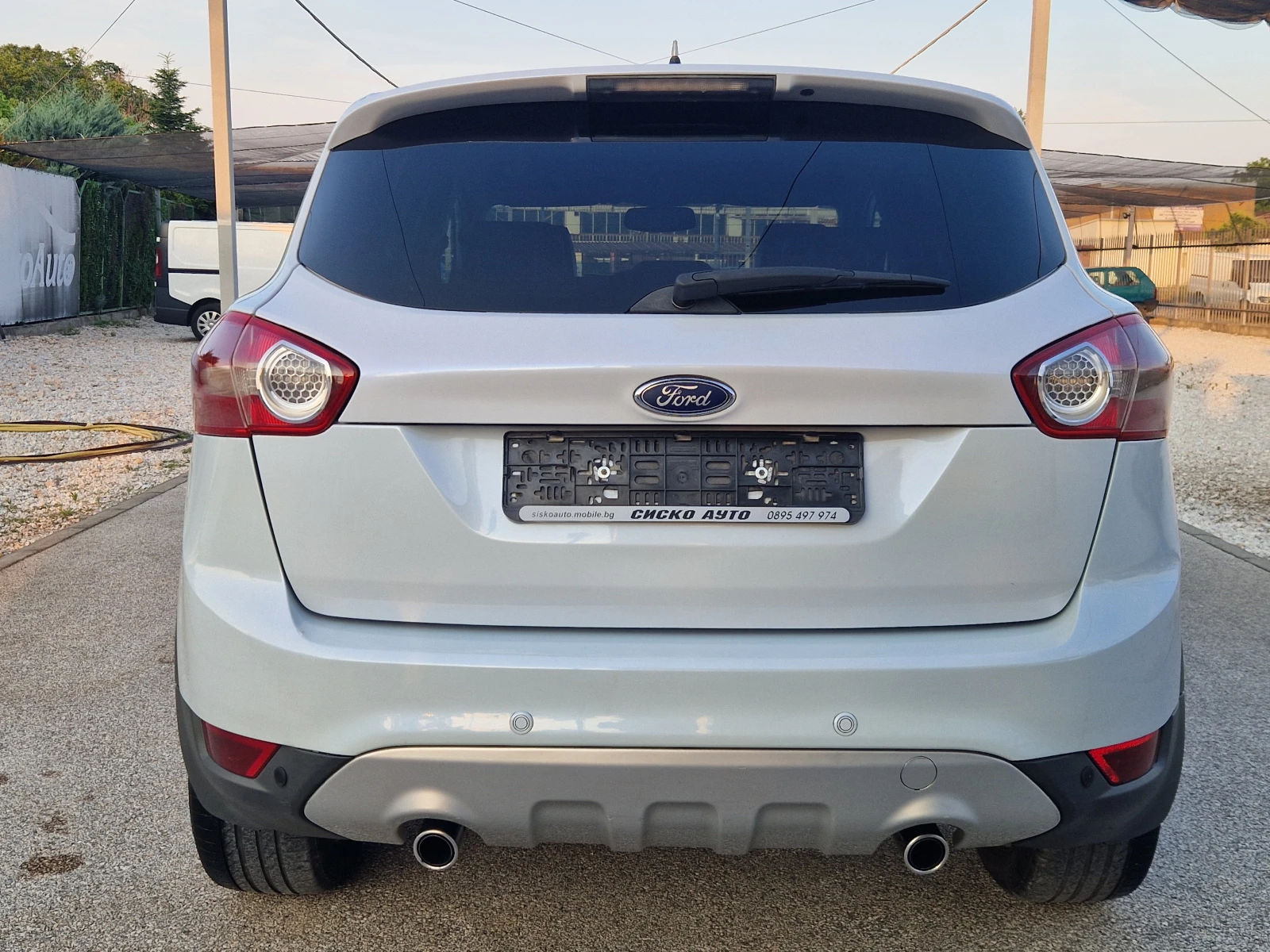 Ford Kuga 2.0HDI-6sk* 4x4* PANO* KSENON* KOJA* PDC* БЯЛА ПЕР - изображение 8