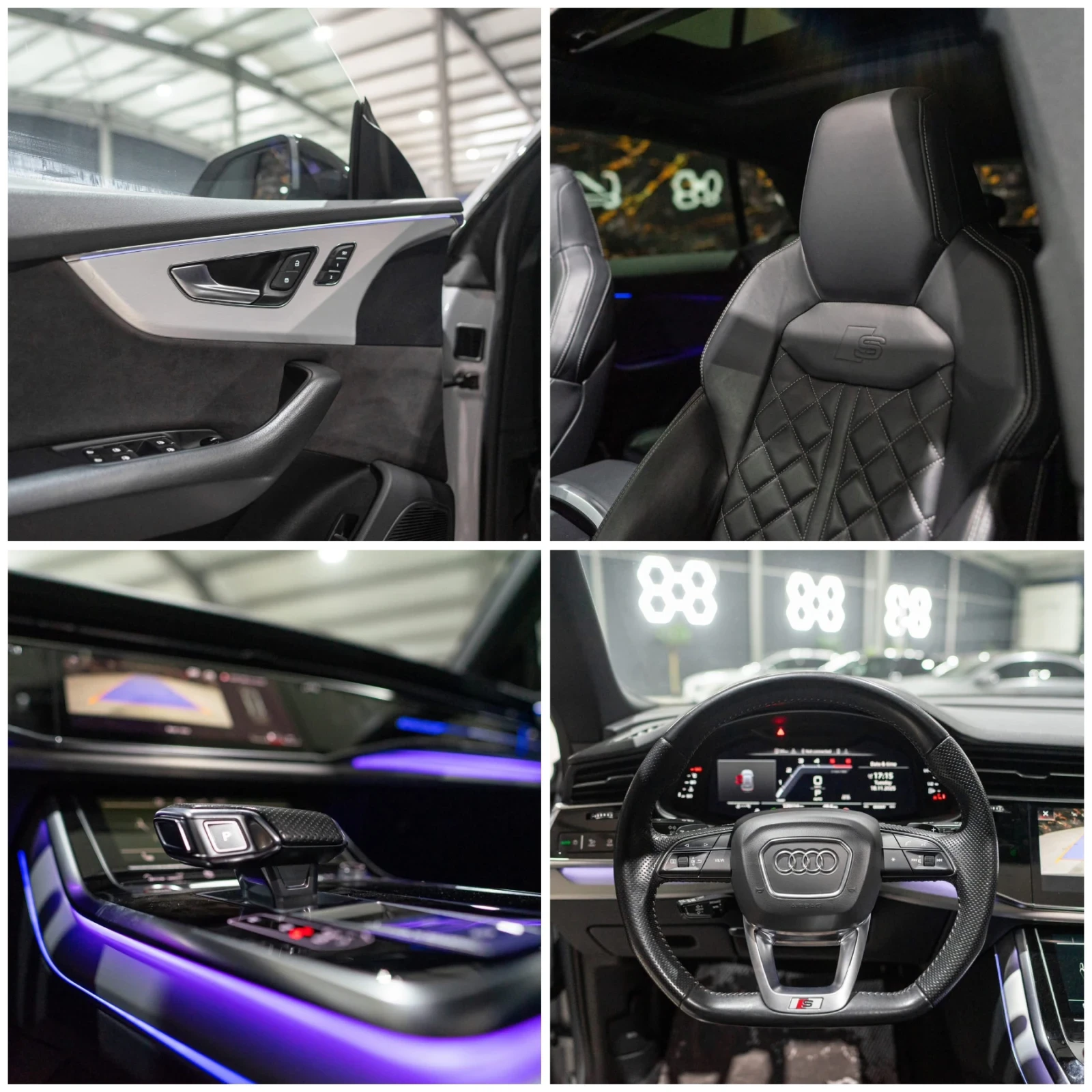 Audi SQ8 4.0D QUATTRO MATRIX B&O MEGA FULL  100% | Mobile.bg   16