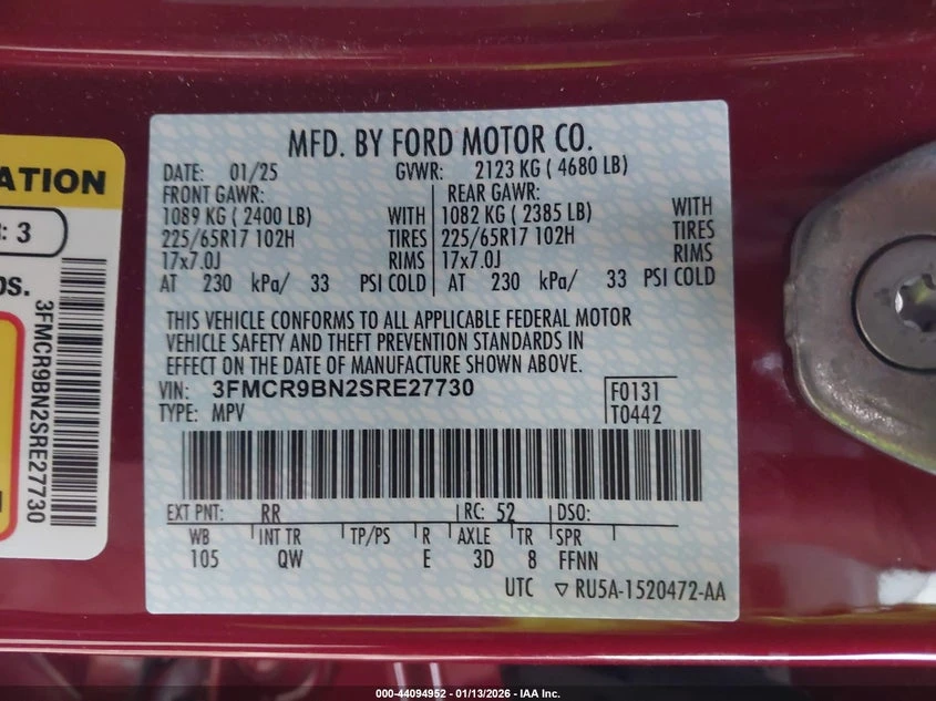 Ford Bronco 1.5L I-3 DI, DOHC, VVT, TURBO, 181HP 4X4 Drive | Mobile.bg � ����������� 9