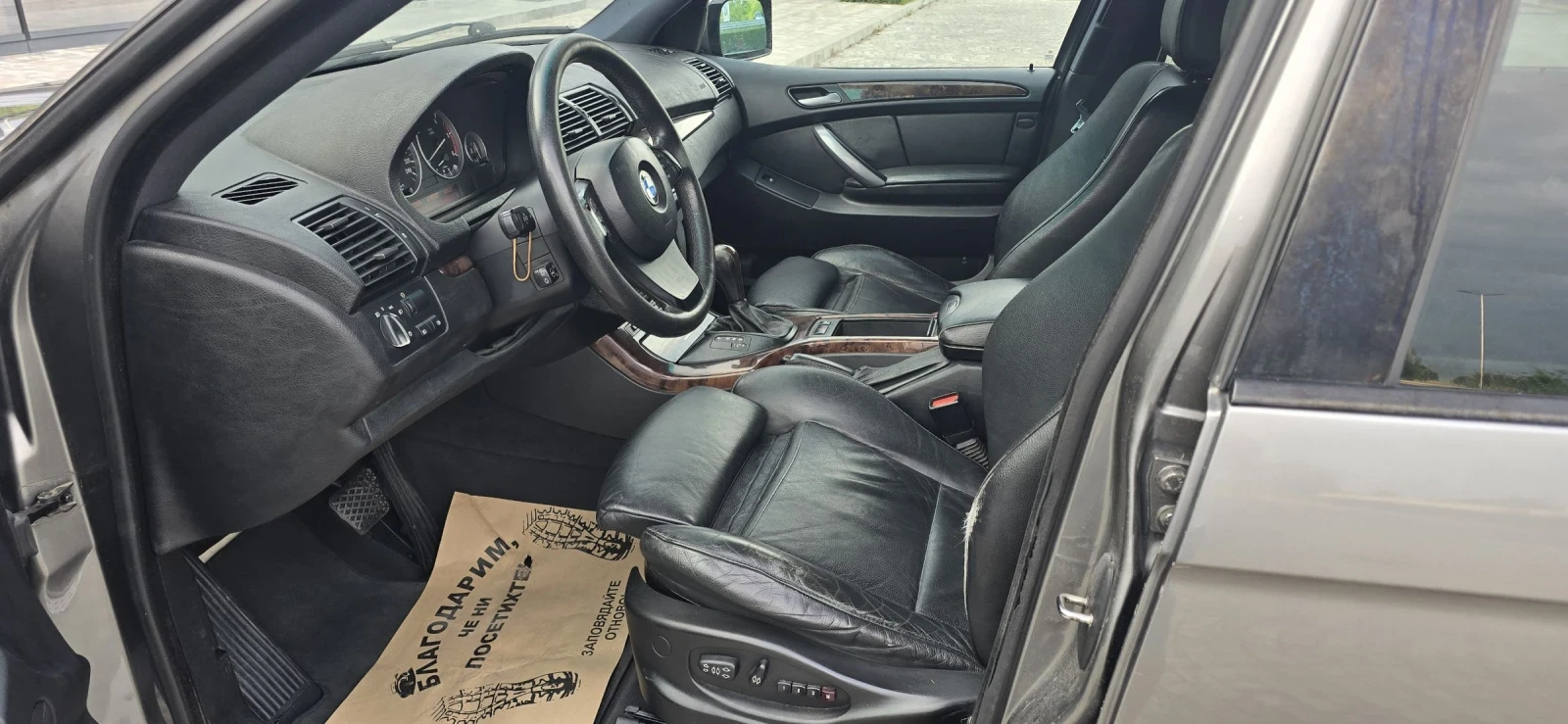 BMW X5 3.0d 218к.с.* ЛИЗИНГ* АВТОМАТ* КОЖА* 4х4* ОБСЛУЖЕН, снимка 11 - Автомобили и джипове - 55374033