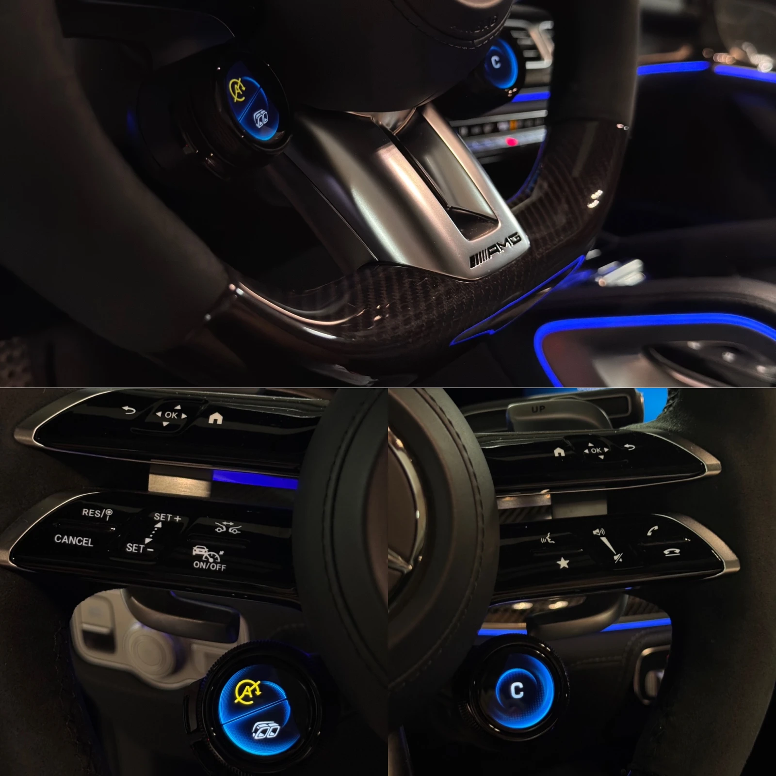 Mercedes-Benz GLE 63 S AMG COUPE/CARBON/DISTRONIC/PANO/BURM/360 CAMERA, снимка 4 - Автомобили и джипове - 55492817