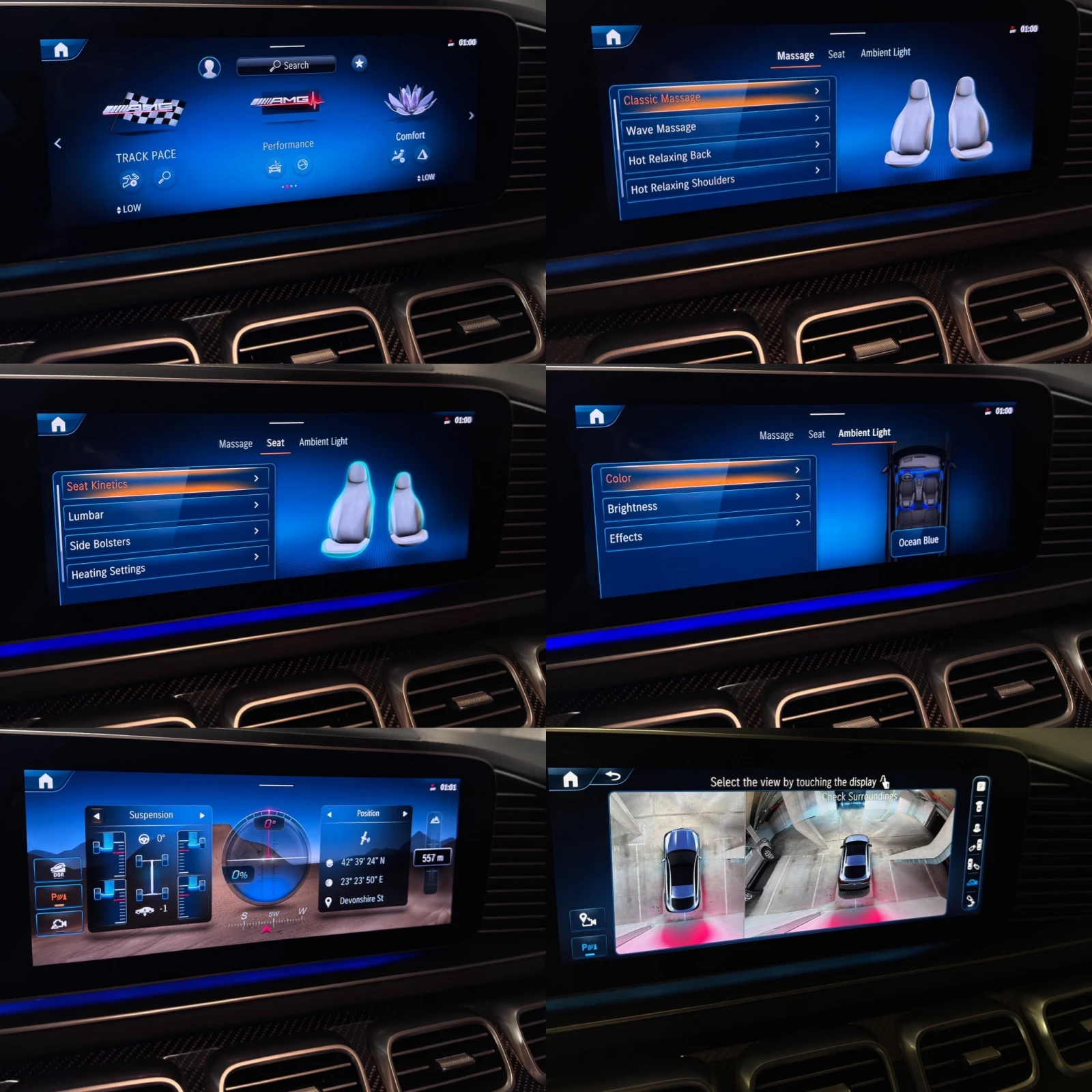 Mercedes-Benz GLE 63 S AMG COUPE/CARBON/DISTRONIC/PANO/BURM/360 CAMERA, снимка 5 - Автомобили и джипове - 55492817