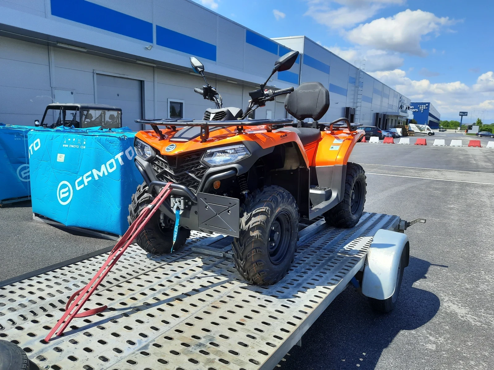 Cfmoto 450  4X4 450L - изображение 4