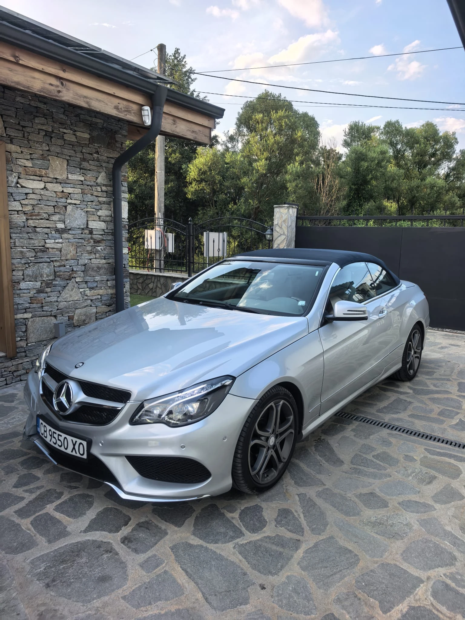 Mercedes-Benz E 500 Cabriolet V8 / Facelift / 124 000 км, снимка 11 - Автомобили и джипове - 55842623