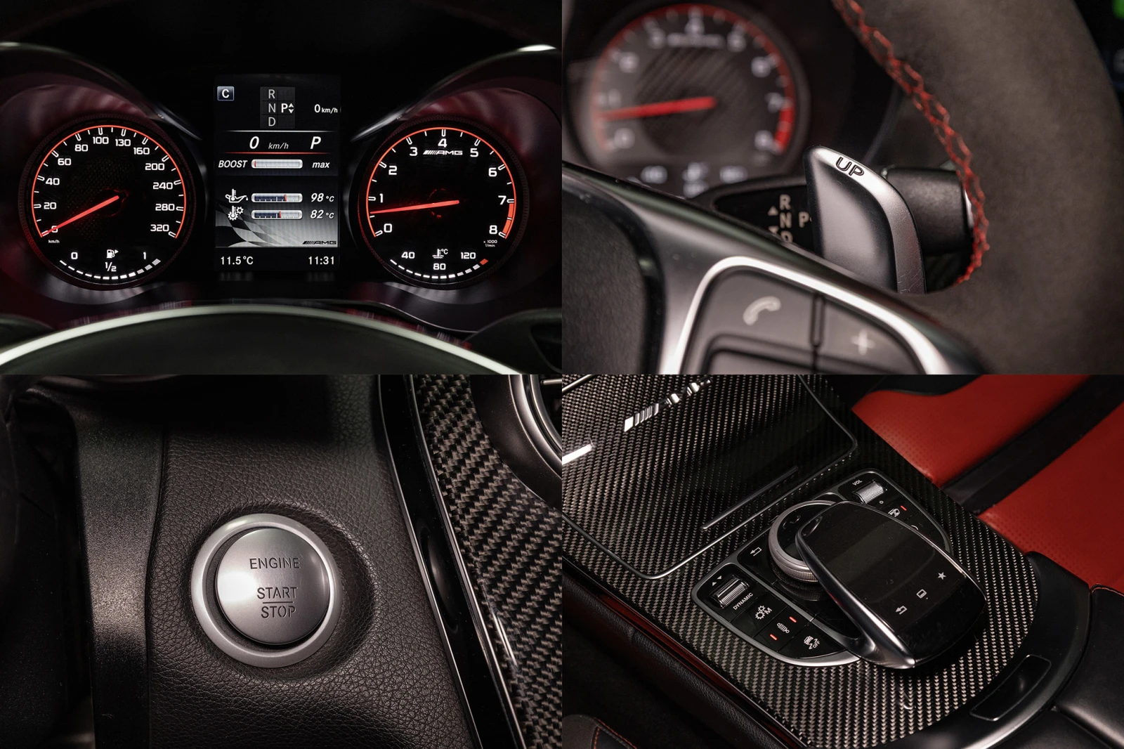 Mercedes-Benz C 63 AMG s| Distronic| Burmaster| Panorama| Гаранция, снимка 17 - Автомобили и джипове - 56257549