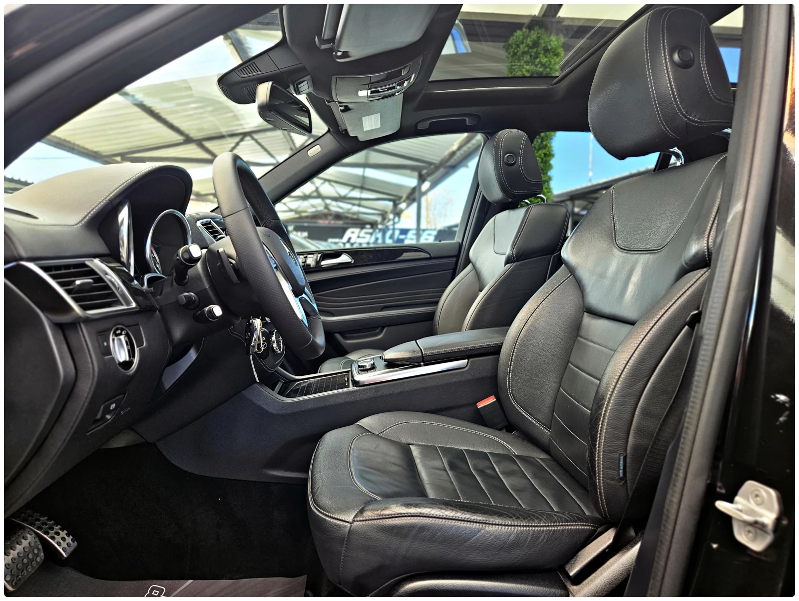 Mercedes-Benz ML 350 AMG/PANO/DISTR/CAMERA/AIRMAT/ПОДГРЕВ/HARMAN/LIZING, снимка 15 - Автомобили и джипове - 53826092