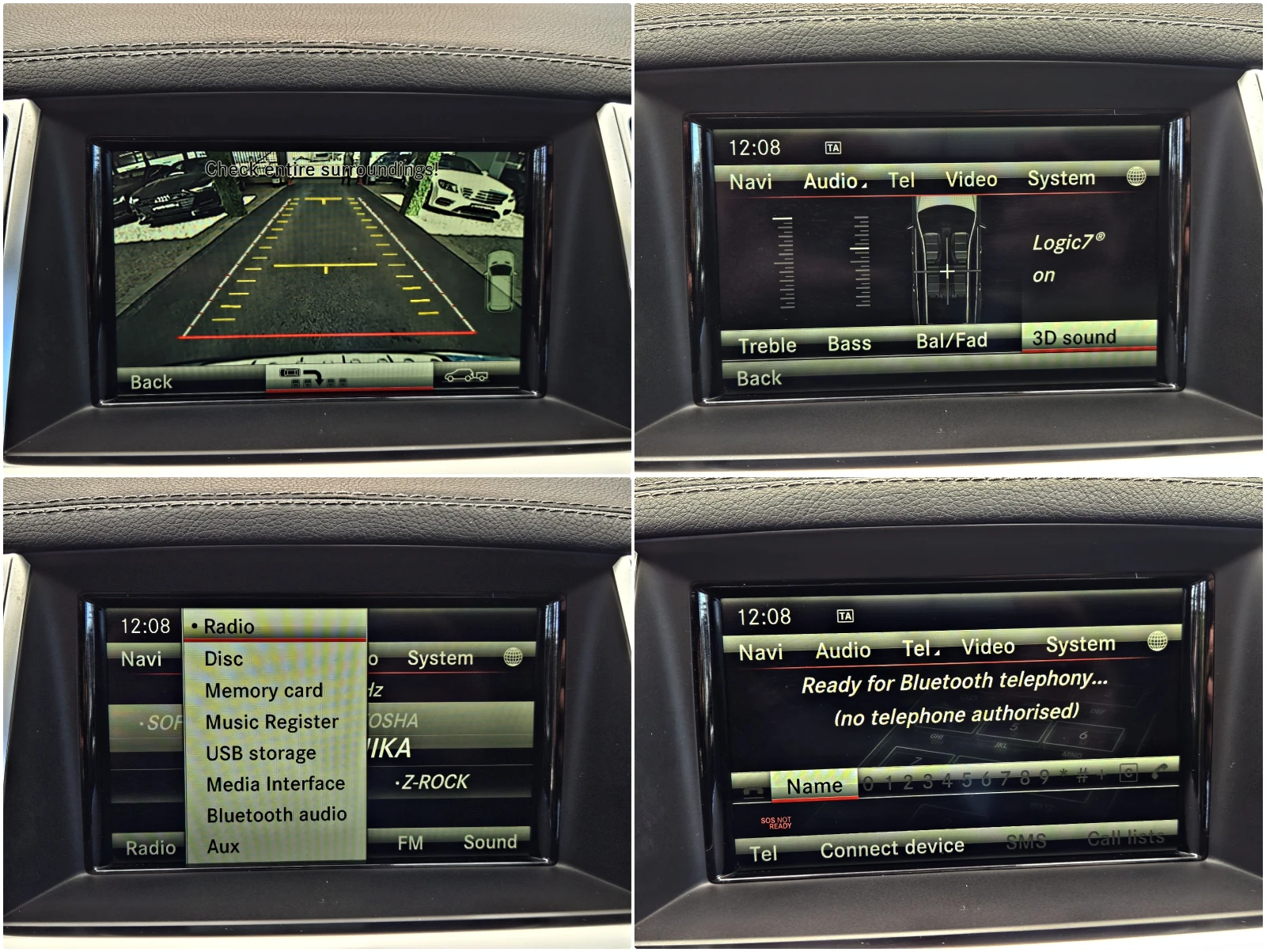 Mercedes-Benz ML 350 AMG/PANO/DISTR/CAMERA/AIRMAT/ПОДГРЕВ/HARMAN/LIZING, снимка 14 - Автомобили и джипове - 53826092