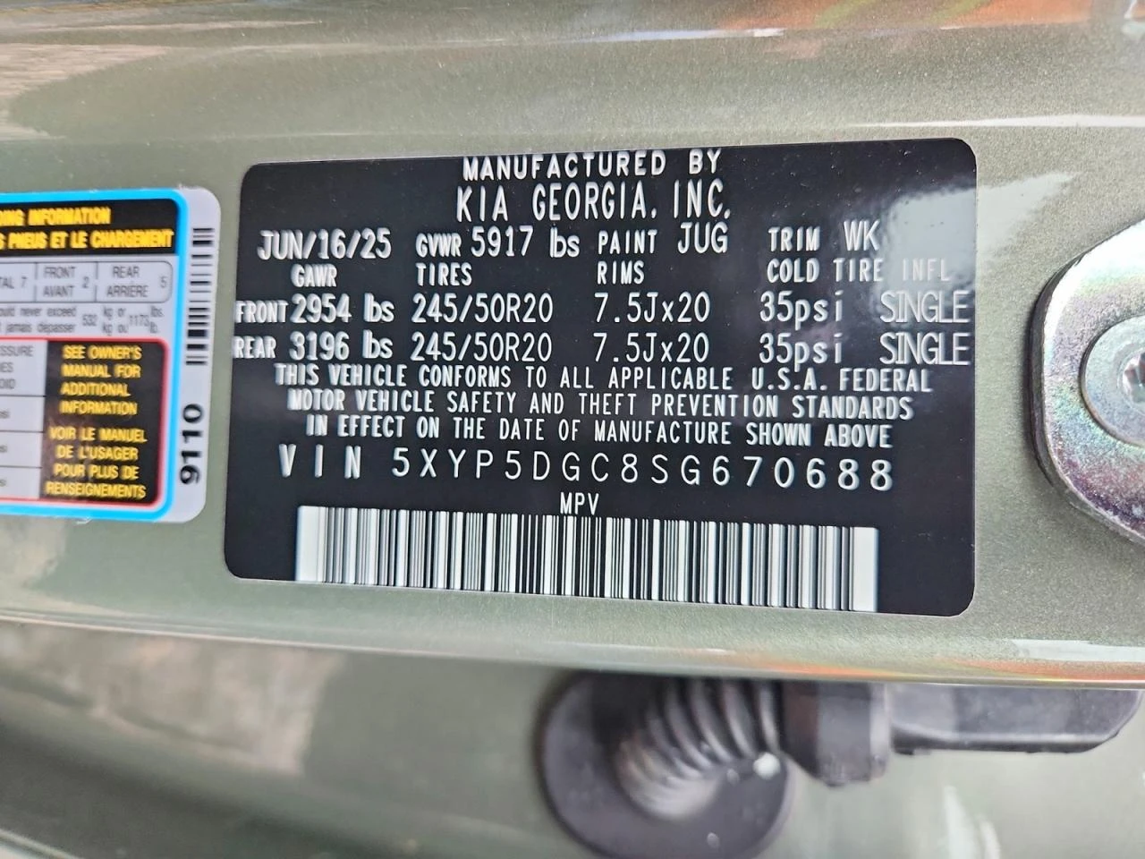 Kia Telluride 3.8l Sx X-Line, снимка 13 - Автомобили и джипове - 55074124