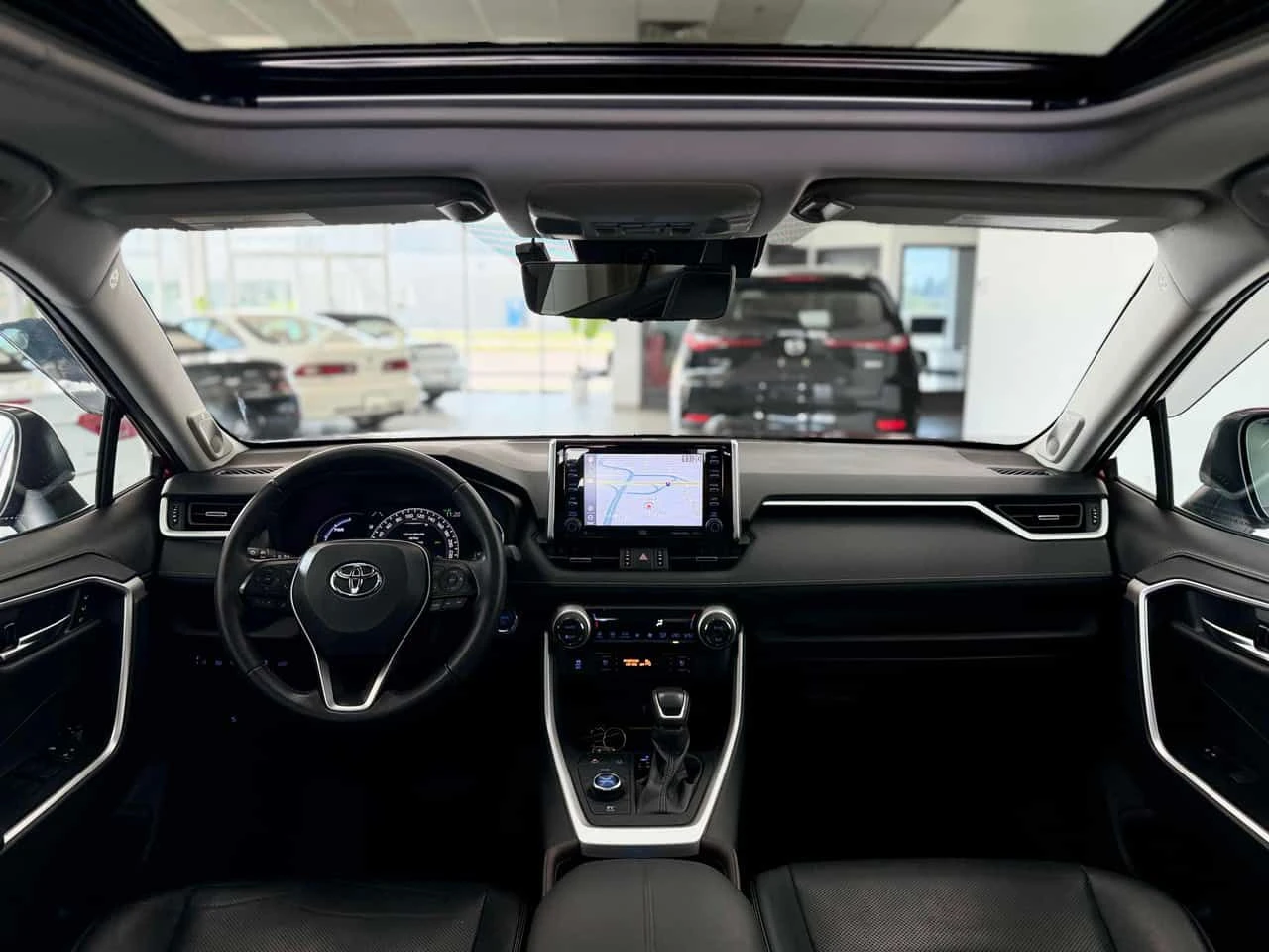 Toyota Rav4 * Hybrid Limited AWD * CARFAX * АВТОКРЕДИТ, снимка 9 - Автомобили и джипове - 55598316