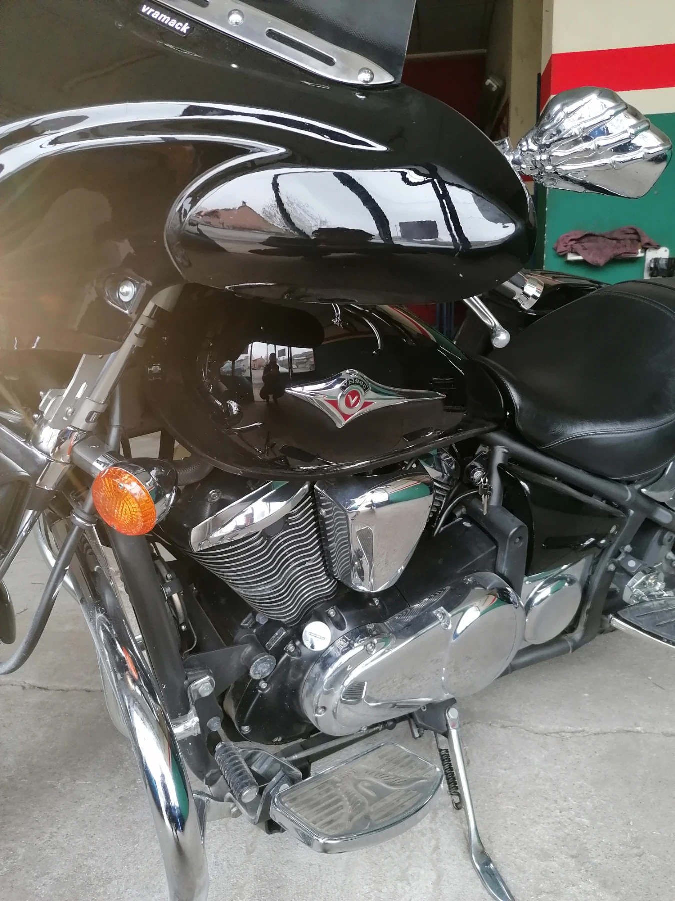 Kawasaki Vn 900 custom, снимка 5 - Мотоциклети и мототехника - 54165310