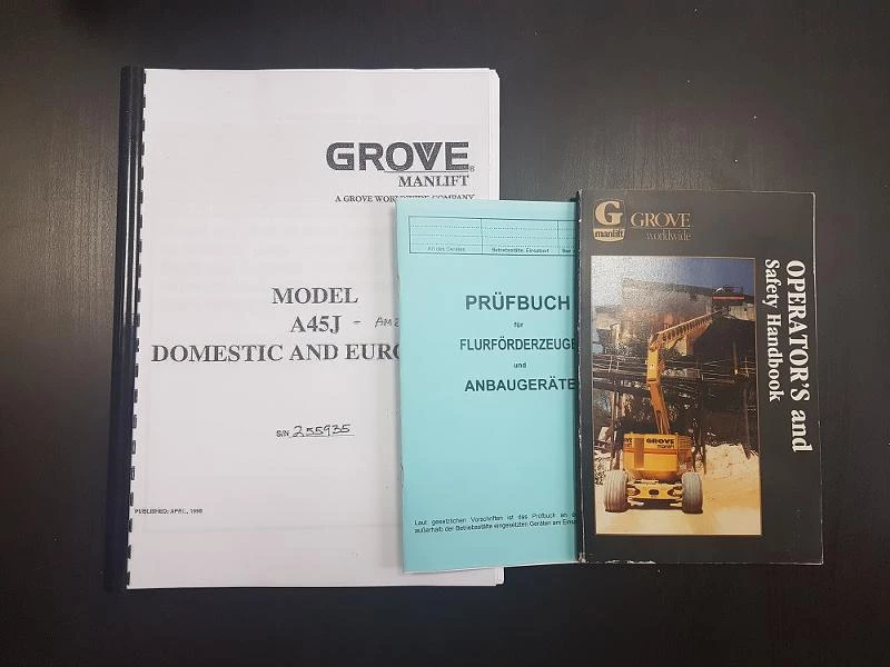 Автовишка Grove A 45J 4x4, снимка 16 - Индустриална техника - 21353589