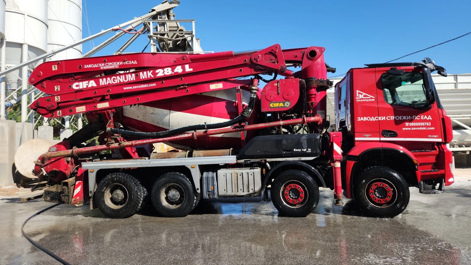 Бетон помпа Mercedes-Benz Arocs 3251 CIFA MK28  - изображение 2