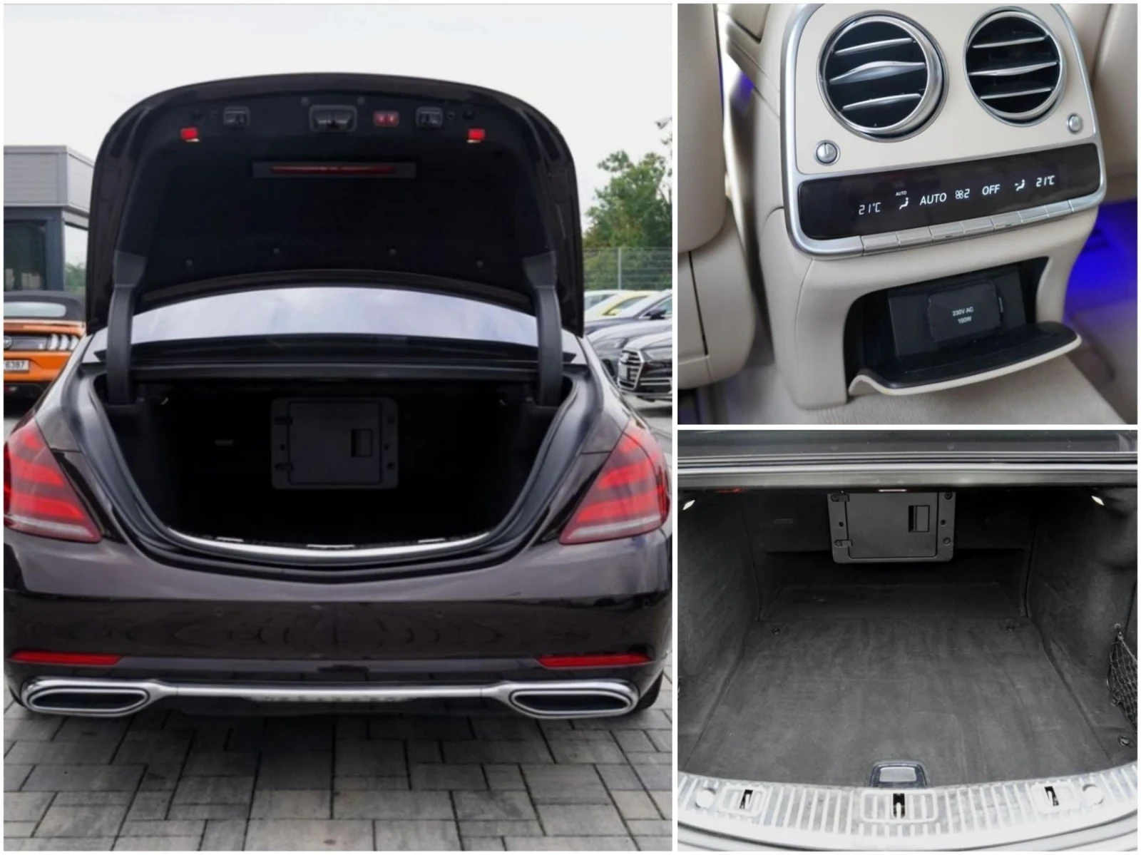 Mercedes-Benz S 400 d 4Matik AMG BURMESTER LED PANO | Mobile.bg � ����������� 15