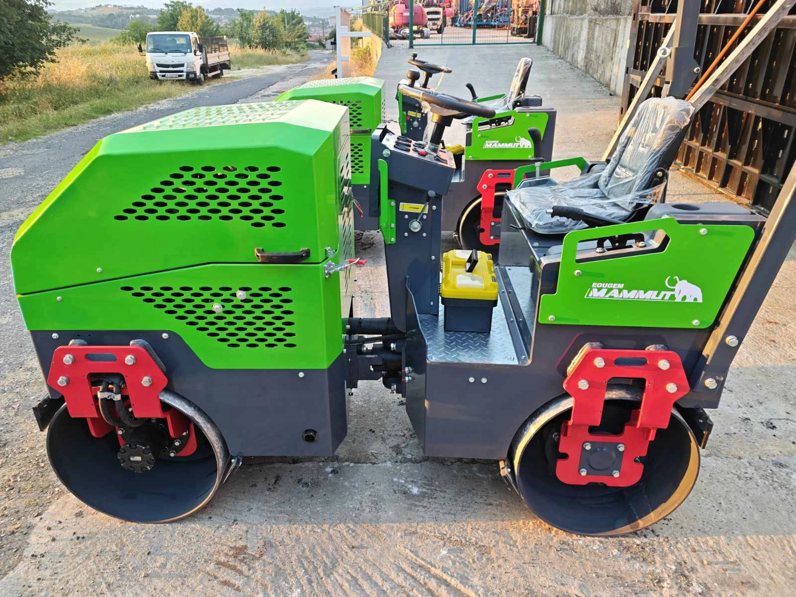 Валяк BOMAG НОВИ КУБОТА МОТОР, снимка 9 - Индустриална техника - 55018519