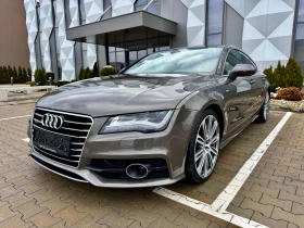 Audi A7 3.0-BI-TDI-S-LINE-LED-МАСАЖИ-HEAD-UP-ОБДУХВАНЕ, снимка 1