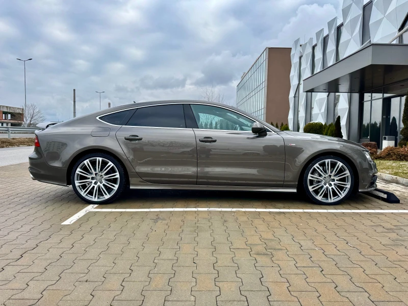 Audi A7 3.0-BI-TDI-S-LINE-LED-МАСАЖИ-HEAD-UP-ОБДУХВАНЕ, снимка 4 - Автомобили и джипове - 49196066