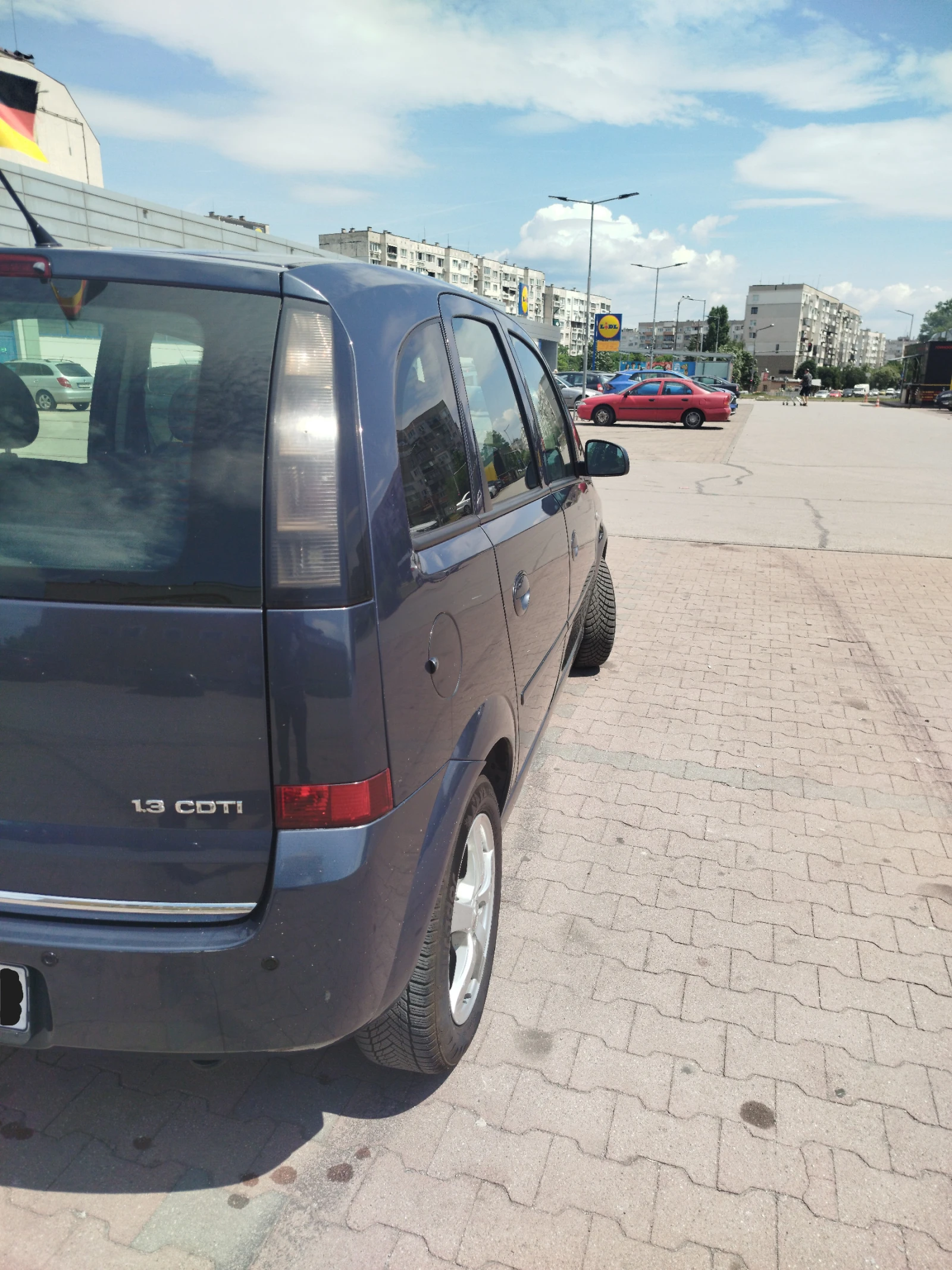 Opel Meriva 1.3CDTI ВЕРИГА много икономичен, снимка 4 - Автомобили и джипове - 55110036