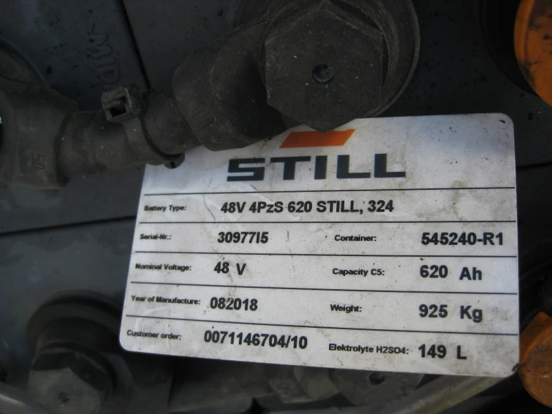 Електрокар Linde R14HD-01 /1120-01/, снимка 11 - Индустриална техника - 52323836