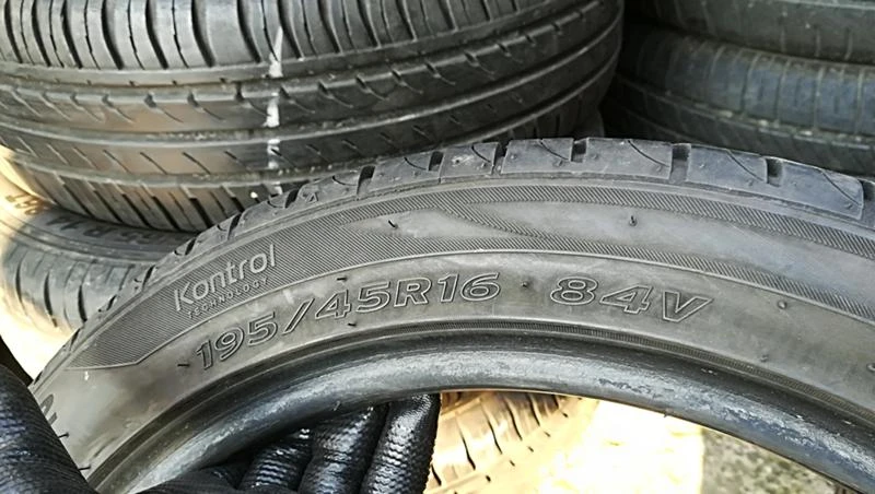 Гуми Летни 195/45R16, снимка 6 - Гуми и джанти - 25325532