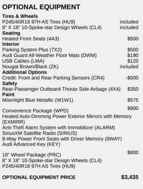 Audi A4 2.0T PREMIUM* ПОДГРЕВИ* КОЖА* 18"*  - 9500 € / 18580.38 лв. - 72171718 16