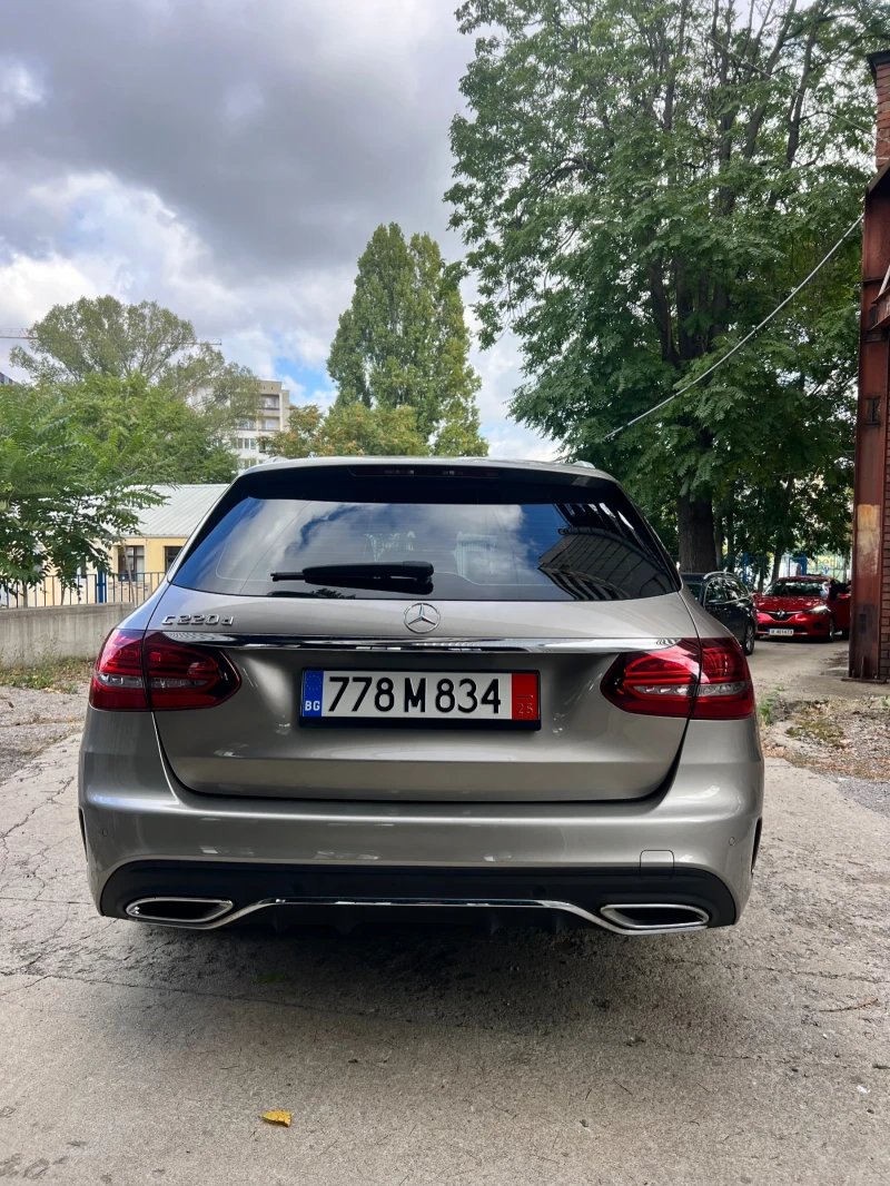 Mercedes-Benz C 220 AMG Line 9G - Tronic, снимка 3 - Автомобили и джипове - 52586377