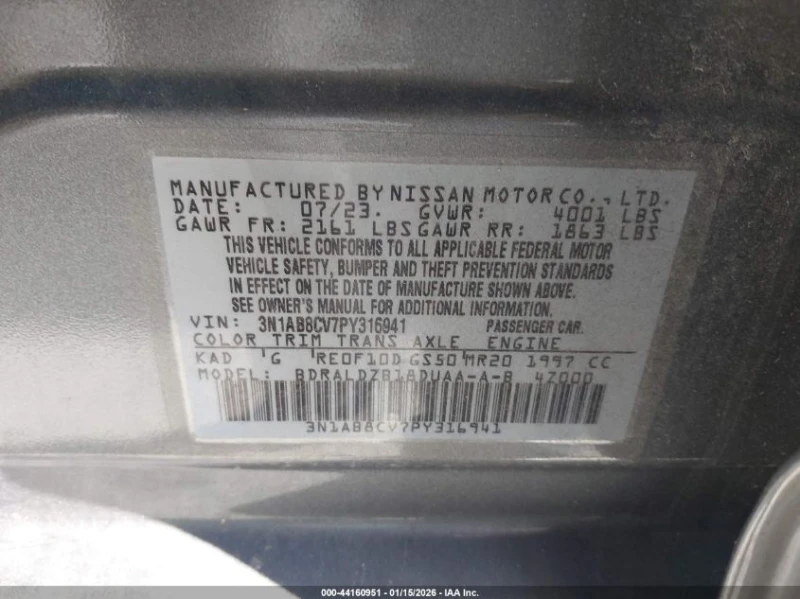 Nissan Sentra 2l Sv Xtronic Cvt, снимка 9 - Автомобили и джипове - 53573090