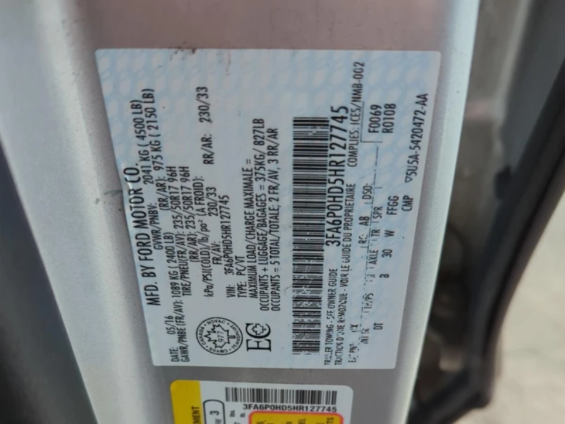 Ford Fusion SE * CARFAX * АВТОКРЕДИТ - 15999 лв. - 15606096 12