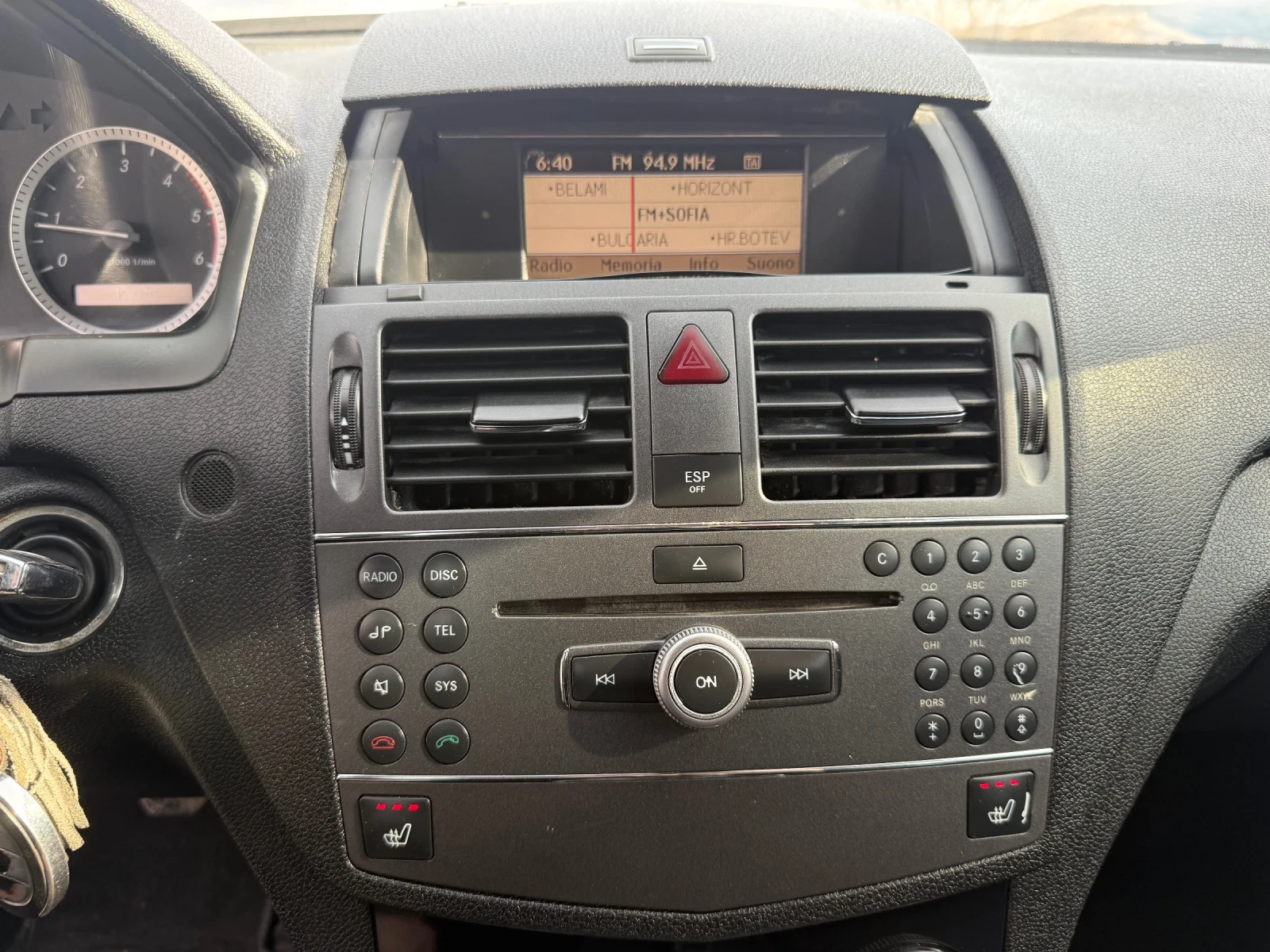 Mercedes-Benz C 200 OM646 подгрев, снимка 10 - Автомобили и джипове - 54223110