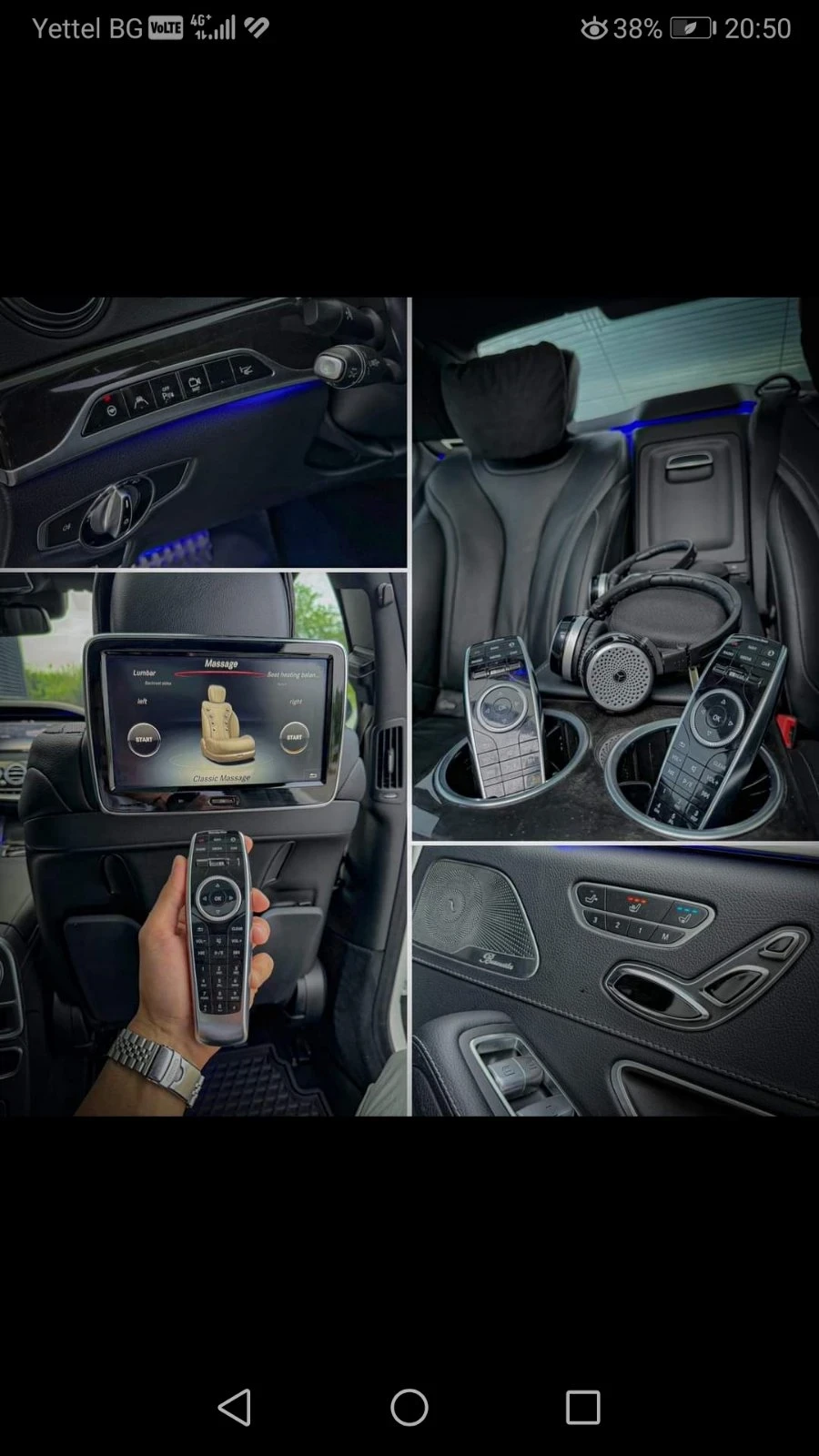 Mercedes-Benz S 350 4x4 Active Saund!!!!, снимка 10 - Автомобили и джипове - 54948874