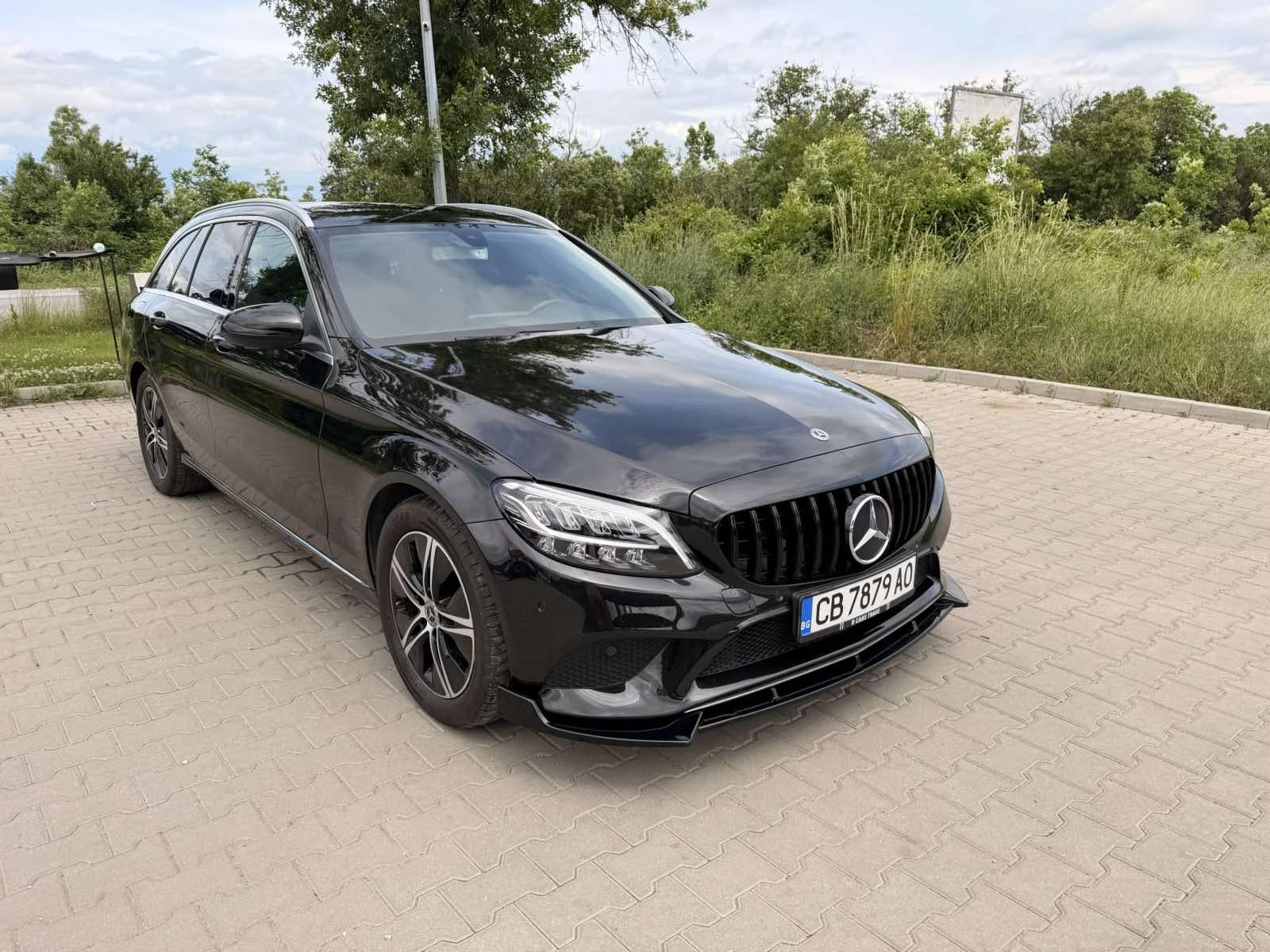 Mercedes-Benz C 200 2019г facelift 9G серв.история реални км, снимка 2 - Автомобили и джипове - 54910342