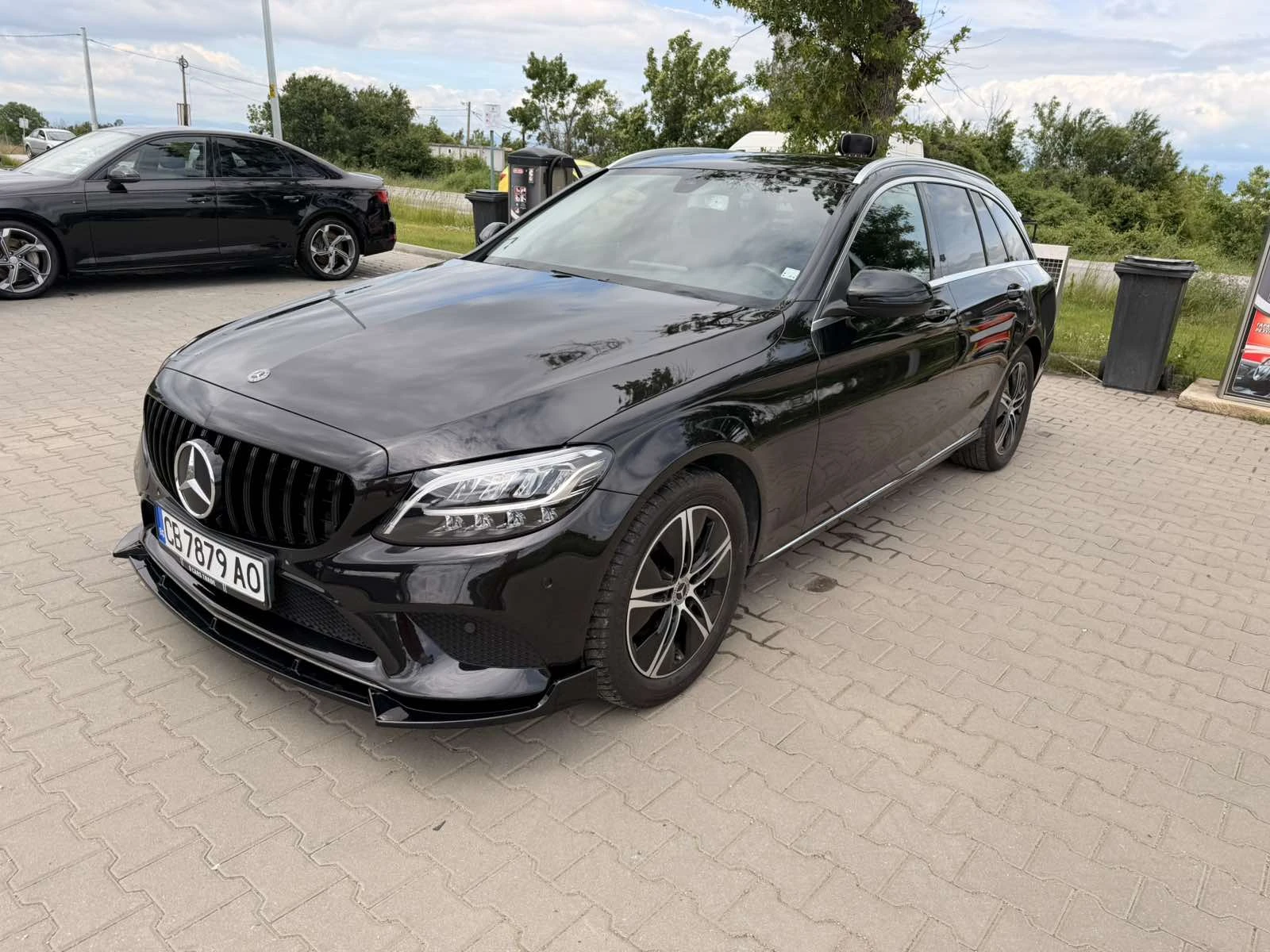 Mercedes-Benz C 200 2019г facelift 9G серв.история реални км, снимка 3 - Автомобили и джипове - 54910342