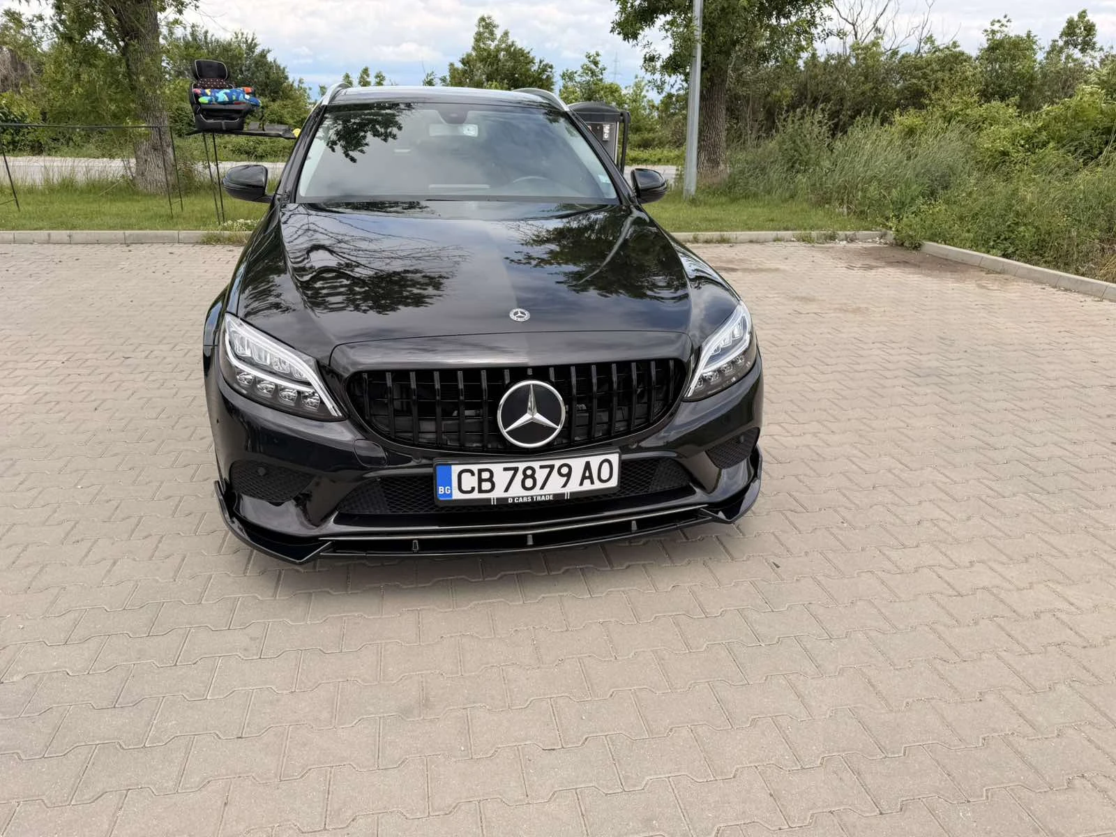 Mercedes-Benz C 200 2019г facelift 9G серв.история реални км, снимка 4 - Автомобили и джипове - 54910342