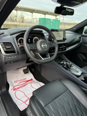 Nissan Qashqai 360 CAMERA* ПАНОРАМА* ПОДГРЕВ ВОЛАН* FULL* FULL* , снимка 9